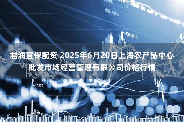 君润宜保配资 2025年6月20日上海农产品中心批发市场经营管理有限公司价格行情