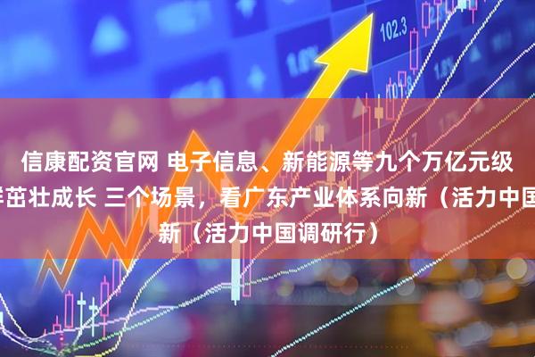 信康配资官网 电子信息、新能源等九个万亿元级产业集群茁壮成长 三个场景，看广东产业体系向新（活力中国调研行）